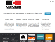 Tablet Screenshot of con-chem.com